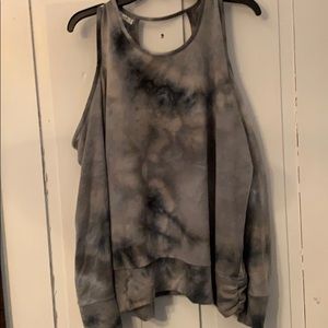 Maurices 1X shoulderless top.  Like new.